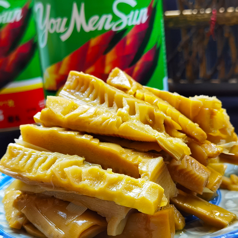 奉化油焖笋宁波特产下饭菜下酒凉菜瓶装笋罐头酱油烤春雷竹笋即食