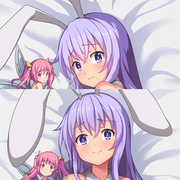 拉比哩比Rabi-Ribi 艾莉娜动漫抱枕 等身长抱枕靠垫 枕头枕套定制