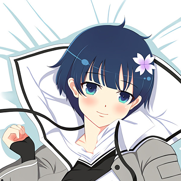 闪乱神乐 夜樱动漫周边二次元抱枕 等身长抱枕头套靠垫 礼物定制