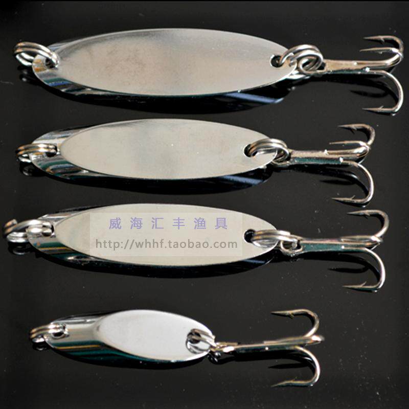 斜切亮片鲈鱼翘嘴专用5g 7g 10g 14g斜切亮片路亚饵硬饵鱼饵渔具