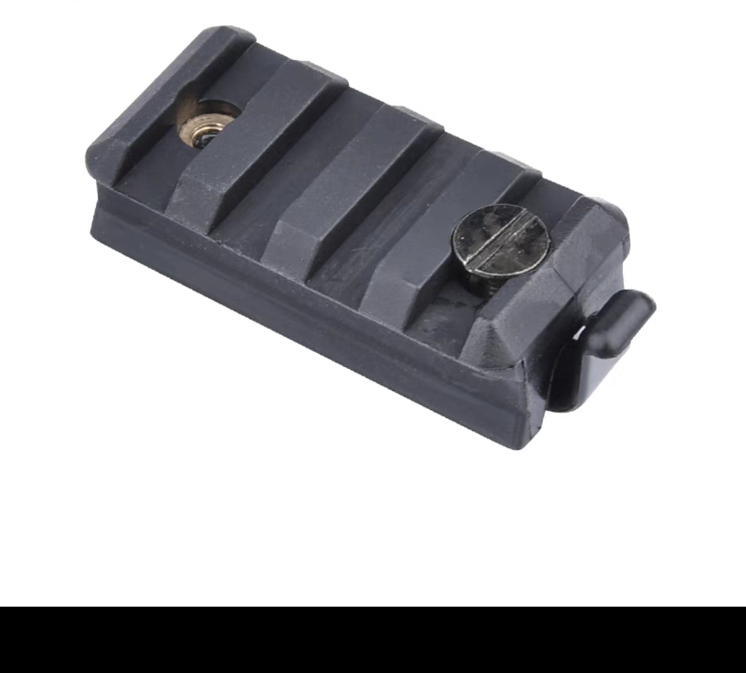 轨道鱼骨滑块 支持20mm FAST头盔 米奇头盔导轨滑块战术头盔配件