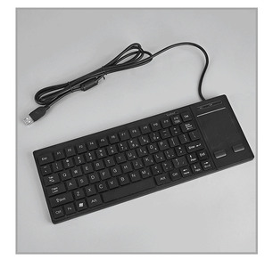 有线工控键盘触控一体机柜设备防静电抗干扰专业键盘支持定制