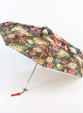 好看又小又轻正品宏达洋伞超轻小五折折叠便携晴雨两用遮阳太阳伞