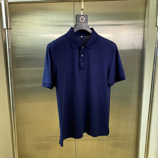 薄款 专柜50码 男夏季 POLO衫 宽松透气百搭商务穿搭J35 商务翻领短袖