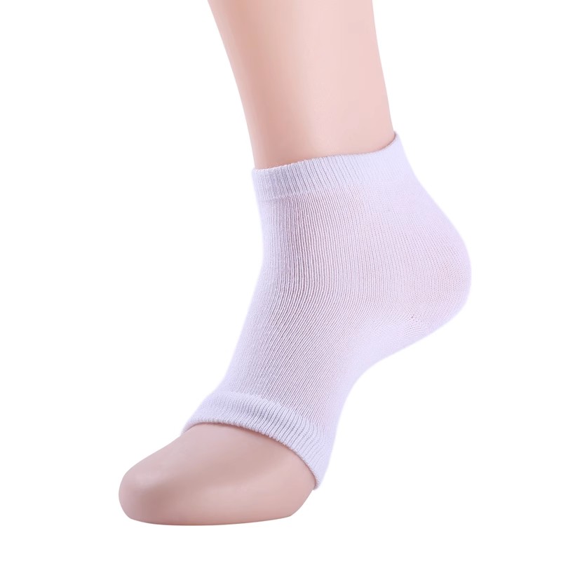 isosos硅胶凝胶防裂袜防脚裂袜子防脚裂袜子男女防干裂袜足跟型