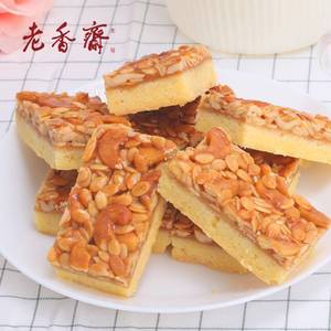 老香斋杏仁酥排条上海特产腰果排核桃排巴旦木排奶油饼干蛋糕500g