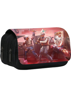 Abiotic Factor印花双层笔袋 非生物因素恐怖游戏周边学生文具袋