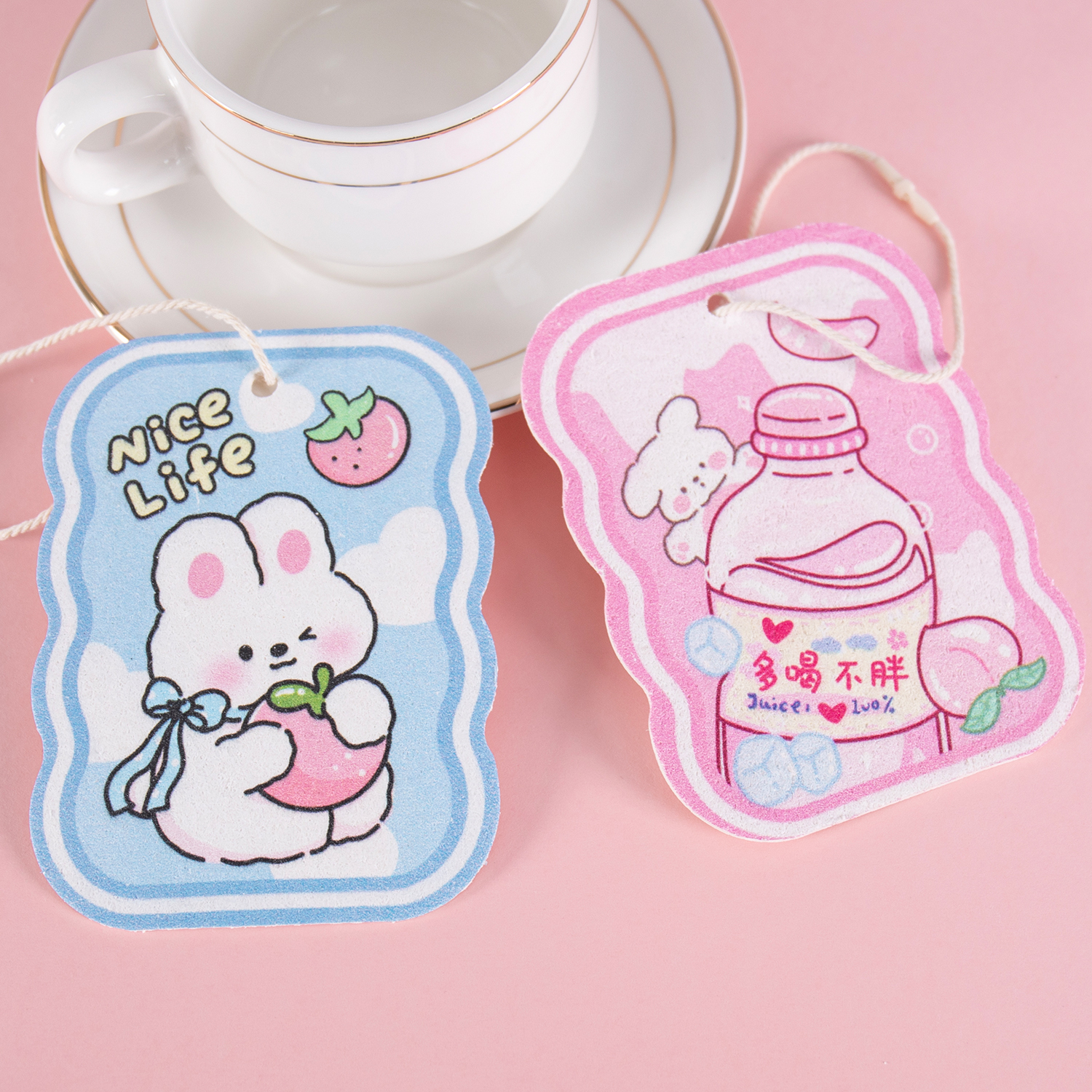 木浆洗碗海绵卡通加厚刷锅刷碗