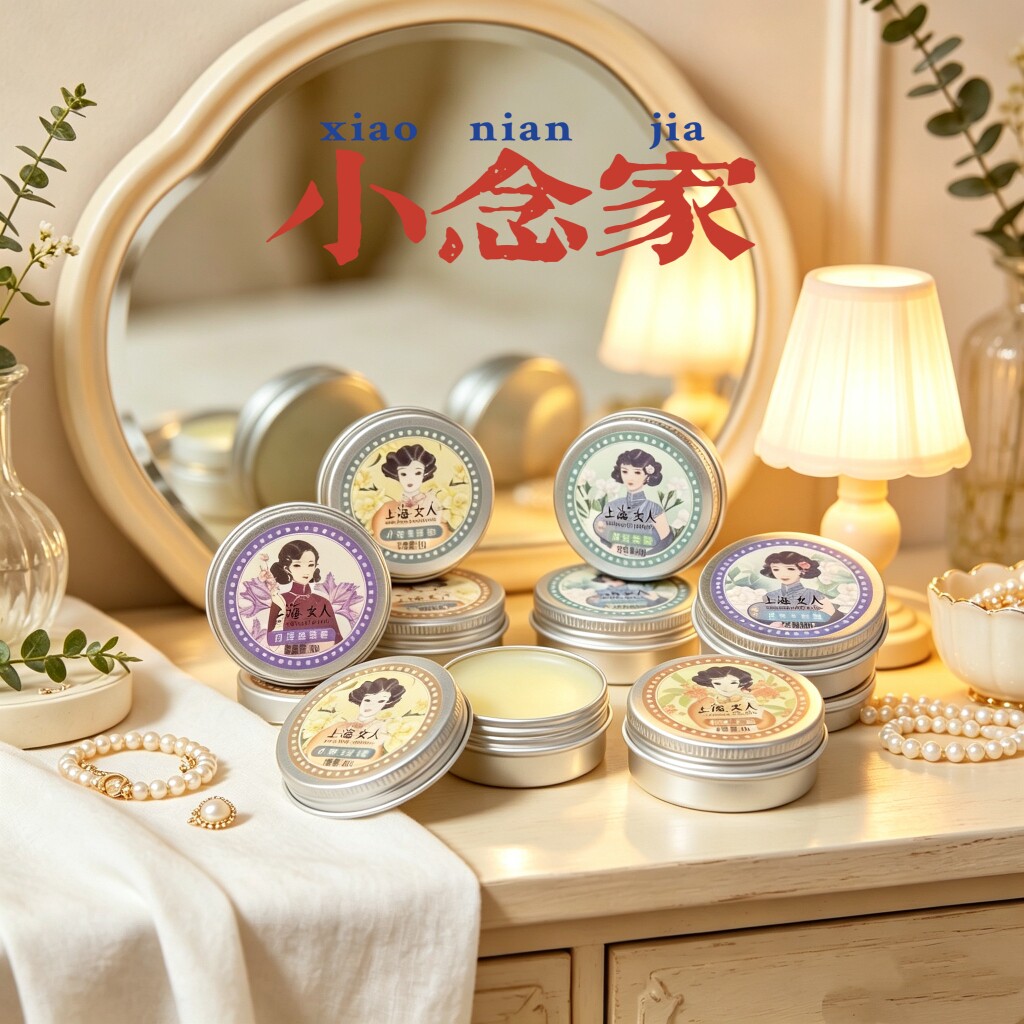 小念家的香膏~上海女人国货老上海涂抹式固体香水便携淡香小苍兰