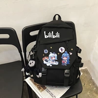 Bilibili, черная нейлоновая кукла, значок, шимпанзе