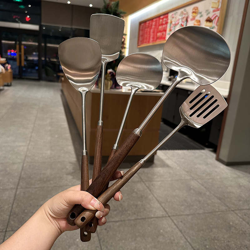 304不锈钢迷你苹果蘑菇铲老式铲