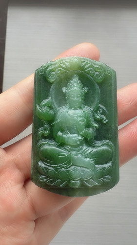 碧玉观音牌子