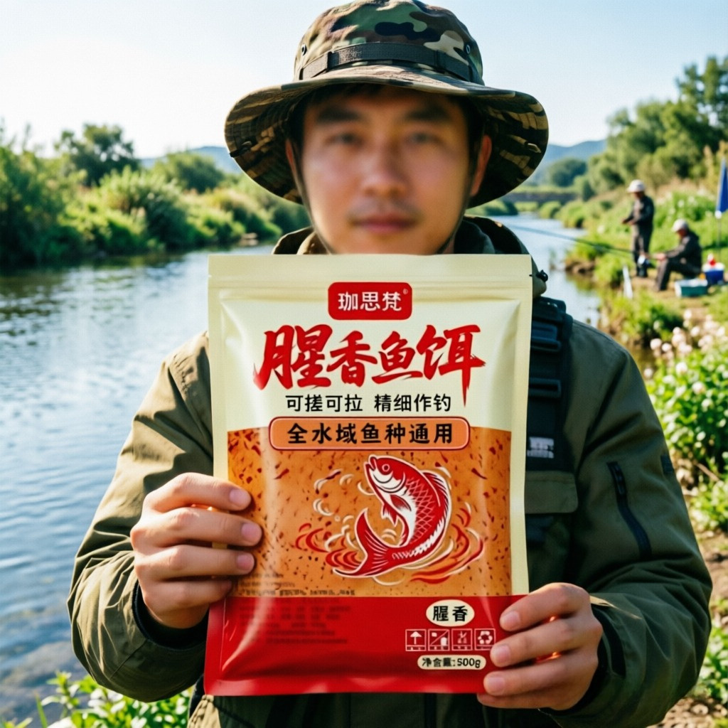 珈思梵四季通杀腥香搓拉饵诱鱼快