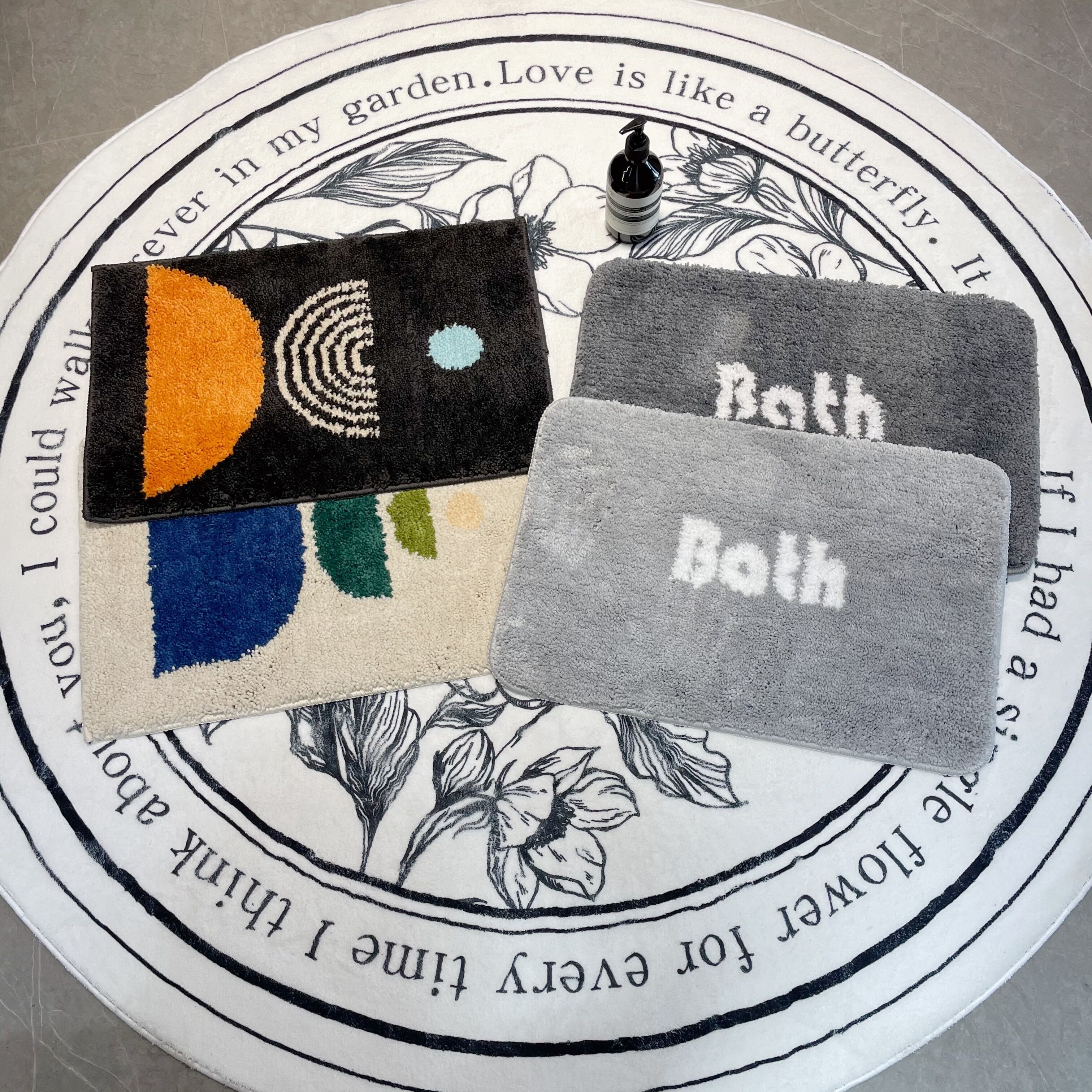 北欧精选吸水地垫浴室防滑脚垫