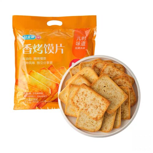 盒马香烤馍片400g独立装嘎嘣脆