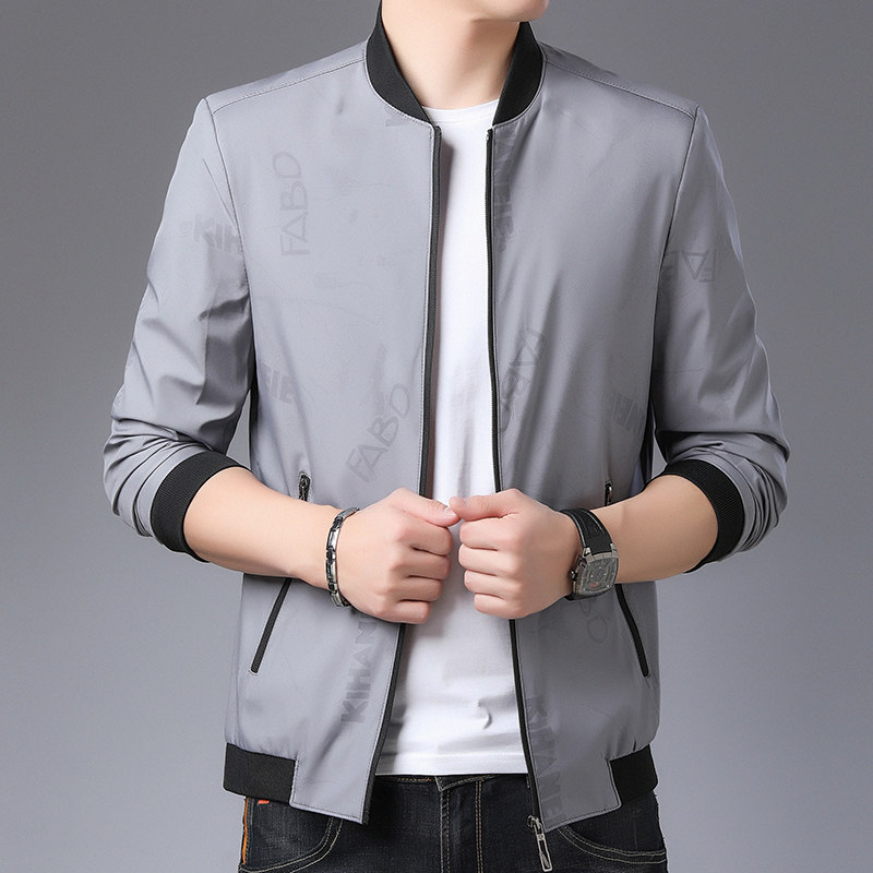 N8797钱塘2020-1秋季男士夹克长期款大货稳定男士外套休闲图片