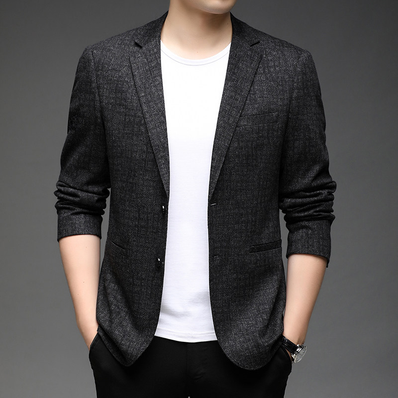 Y3320钱塘2020-2秋冬男士商务西服休闲小西装外套上衣图片