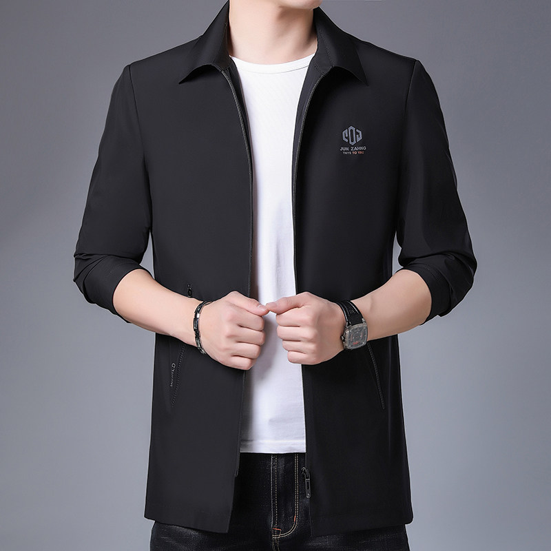 N8801钱塘2020-1秋季男士夹克长期款大货稳定男士外套休闲图片