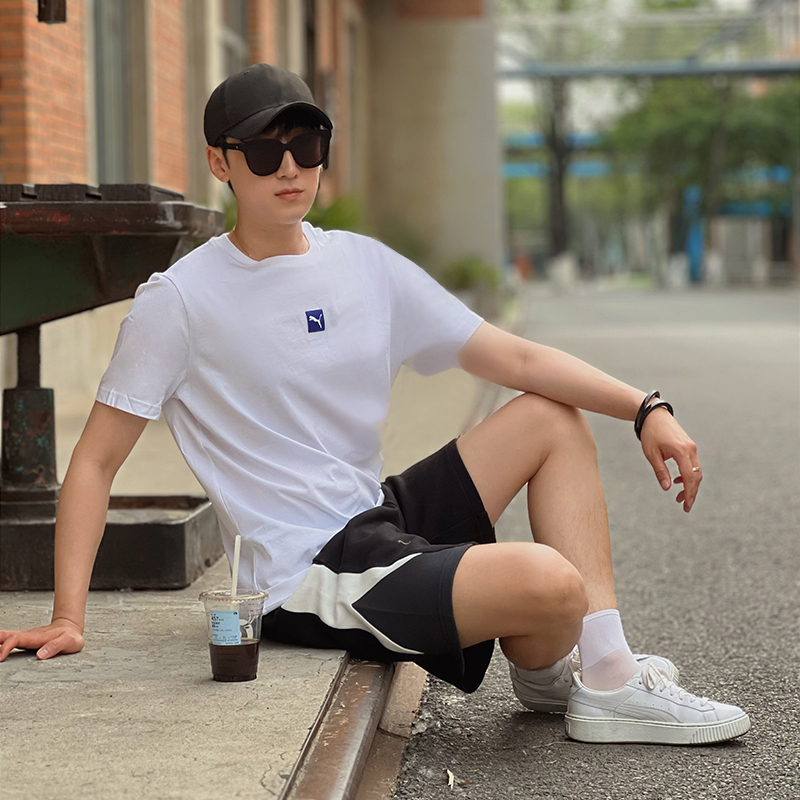 PUMA彪马官网旗舰男装女装2025新款运动休闲圆领短袖T恤692488
