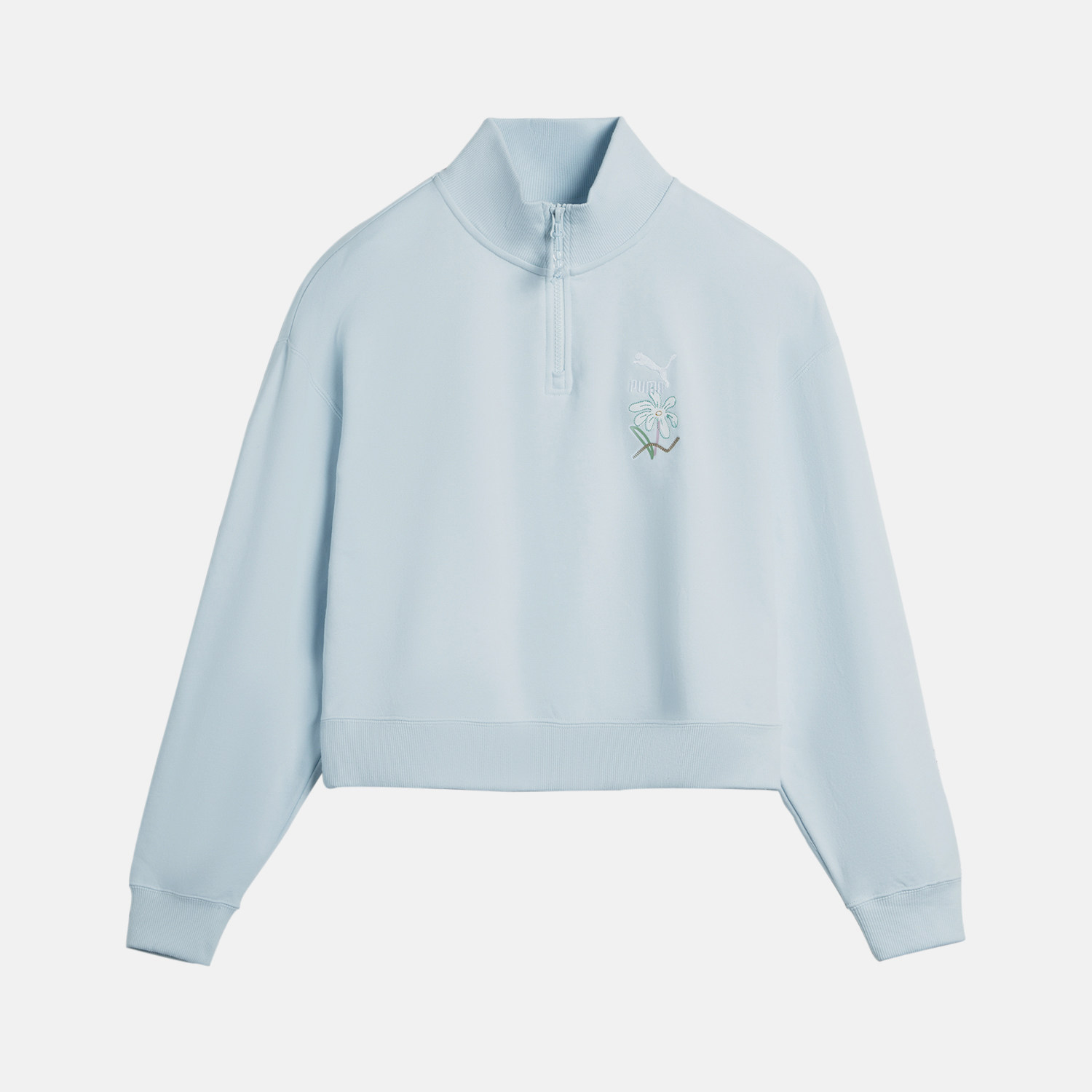 PUMA彪马官网旗舰女装新款运动服休闲针织卫衣625809