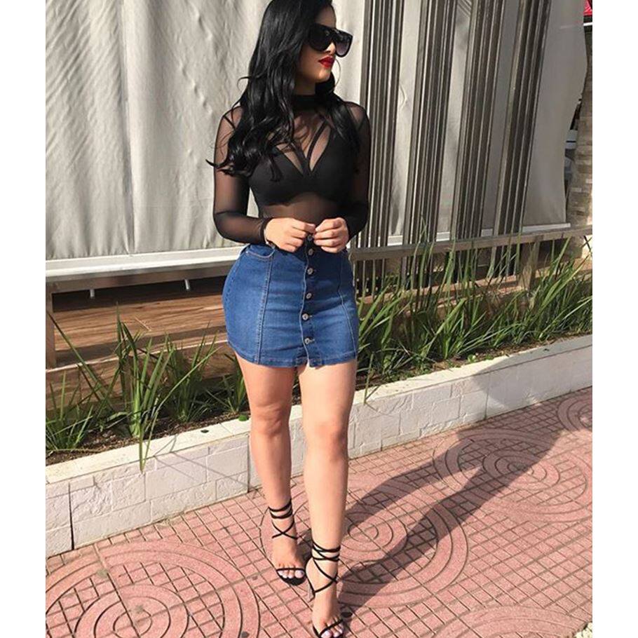 Women Blue Pencil Denim Skirts Jeans Skirt牛仔半身裙短裙在类目 女装/女士精品, 半身裙中 - 来自Buy2taobao.com提供专业的淘宝代购服务