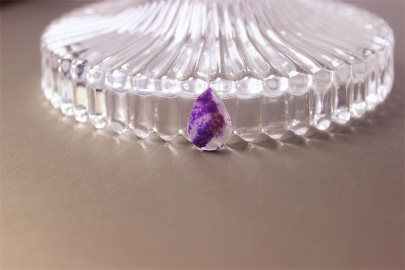 GG11舒俱来苏纪石苏俱来南非天然裸石戒面樱花冰透水滴镶嵌珠宝