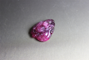 A51老料碧玺宝石红ruby红高端礼物挂件吊坠收藏卢比来精品瑞兽