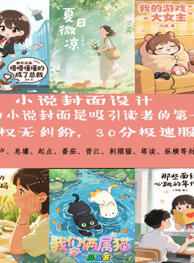 番茄起点纵横云起创世飞卢塔读书耽快点晋江网络小说封面设计制作