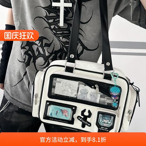 DRDR原创扳手痛包Kpop单肩斜挎