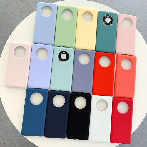 mate40pro液态硅胶纯色防摔壳