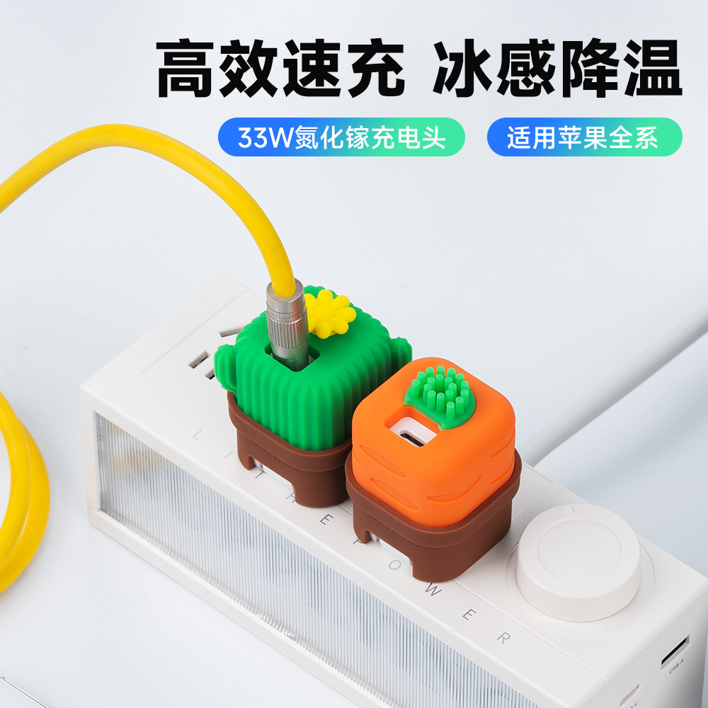 33W30w氮化镓充电器套装