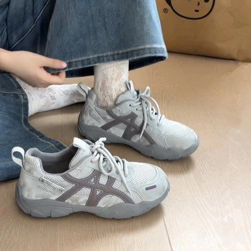 厚底德训鞋内增高运动休闲阿甘鞋
