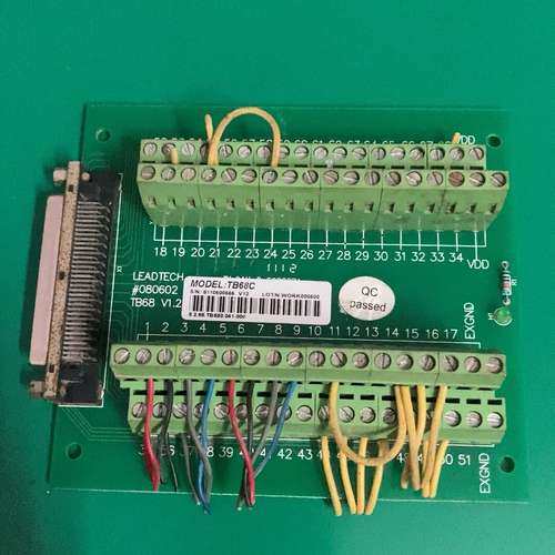 拆机雷赛运动控制卡接线板3块，TB68C，ACC68C，实拍