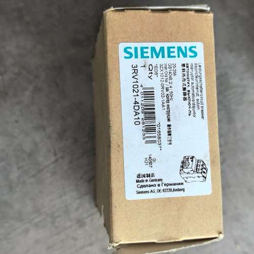 3RV2011-0DA10  西门子全新原装断路器