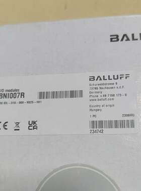 BNI007R巴鲁夫BNI IOL-310-000-K025