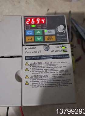 Omron/欧姆龙变频器，型号Varispeed V7，1.
