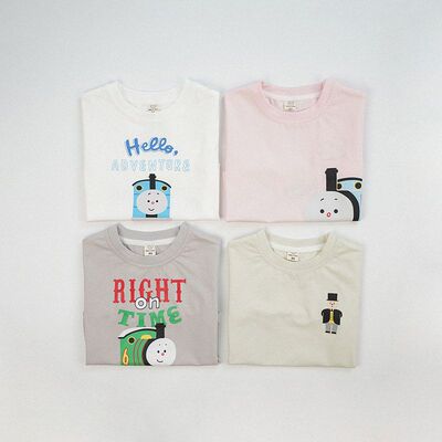 中上衣类Thomas火车夏季小短袖