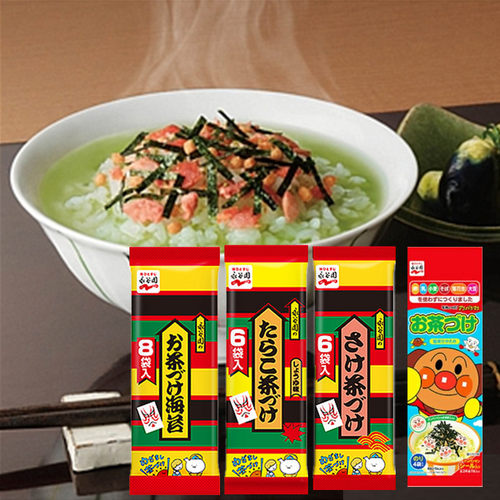永谷园鲑鱼风味面包超人茶泡饭料