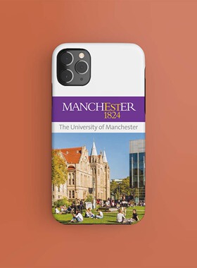 UoM曼彻斯特大学手机壳se17plus苹果12XSMAX13XR14适用iphone11PRO15Ultra华为安卓可定制