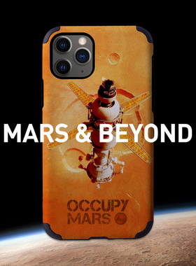 OCCUPY MARS移民火星手机壳se17plus苹果12XSMAX13XR14适用iphone11PRO15Ultra华为安卓可定制