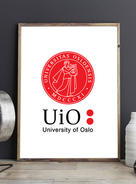 UiO奥斯陆大学装饰画 卧室 办公 现代简约 卧室客厅 背景墙 定制