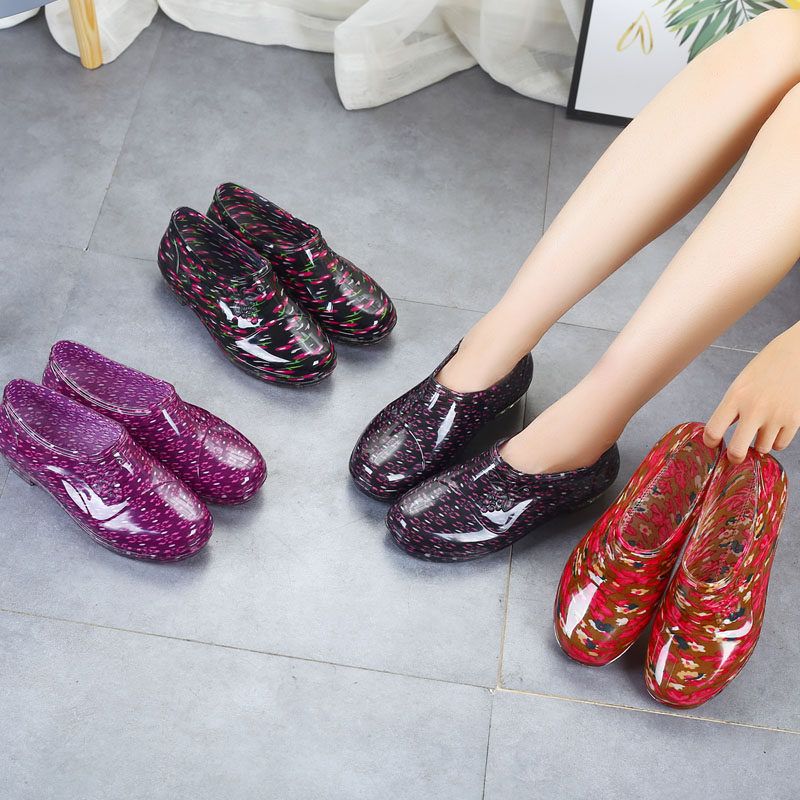 低帮雨鞋女居家短筒水靴厨房防滑胶鞋套鞋塑胶鞋工作耐磨劳保水鞋在类目 女鞋, 雨鞋中 - 来自Buy2taobao.com提供专业的淘宝代购服务