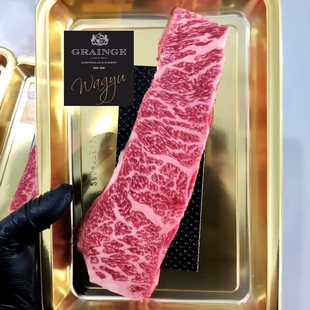 澳洲517厂Grainge但马和牛M9+肩胛小排 三角肩 原切 牛小排平替
