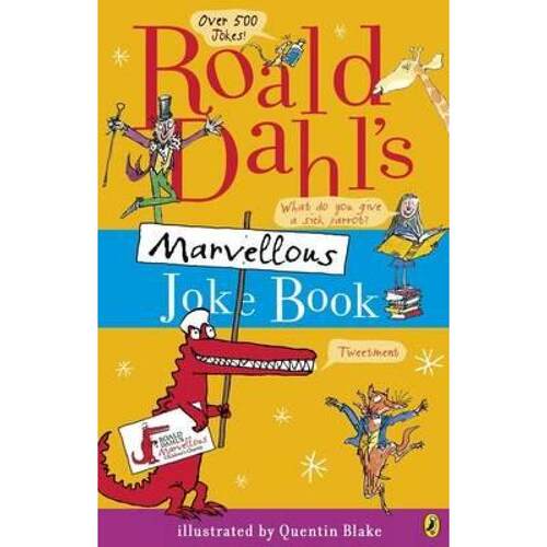 现货 英文原版  Roald Dahls Marvellous Joke Book 罗达尔的笑话1 进口原版 6到8岁 搞笑幽默 儿童笑话书 Roald Dahl