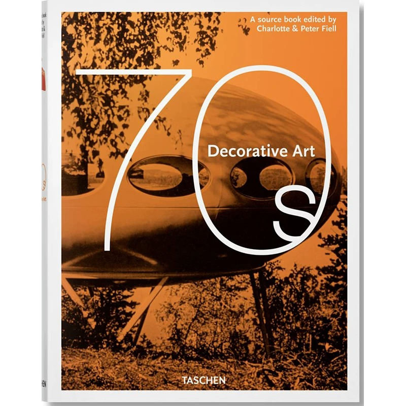 现货 英文原版 70年代装饰艺术 Decorative Art 70s 进口 美国当代艺术史 建筑室内装饰家具照明玻璃制品纺织品金属制品陶瓷