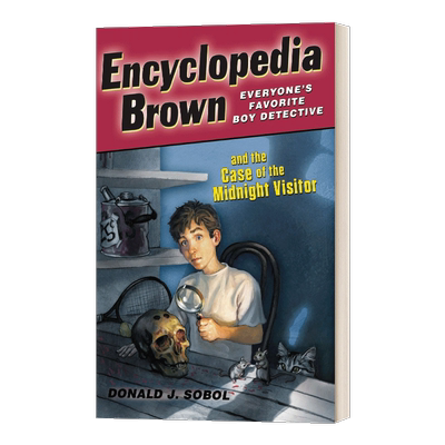 现货 英文原版 Ency Brown Midnight Visitor 百科全书小布朗 午夜来客 英文版 Donald J. Sobol