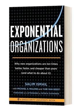 现货 英文原版 指数型组织 Exponential Organizations: Why New Organizations Are Ten Times Better