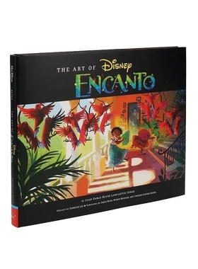 现货 英文原版魔法满屋 电影艺术设定画集 迪斯尼动画电影周边书 Art of Encanto 疯狂动物城导演 林漫威原创歌曲