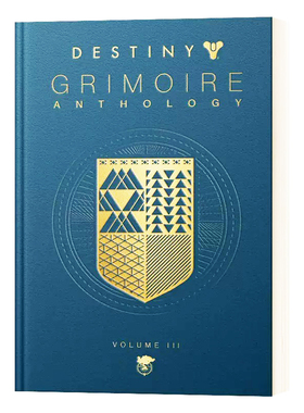现货 英文原版 命运简史卷三 战争机器 皮革精装收藏版 Destiny: Grimoire Anthology volume 3 经典卡片风格 Bungie暴雪出品