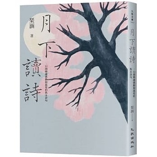 预售正版 琹涵 月下读诗：52则传递感动和温度的隽永诗句 九歌 原版进口书